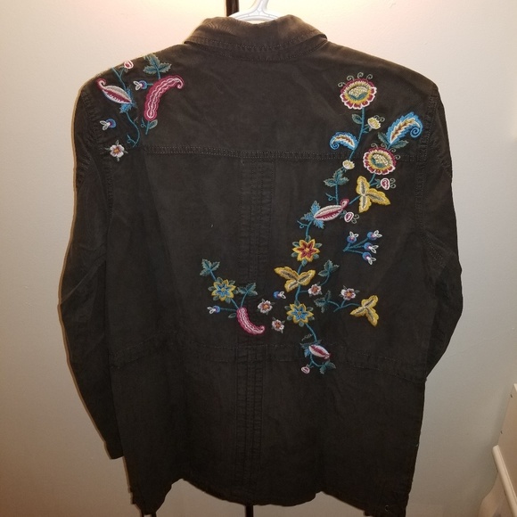 Maddie Embroidered Anorak Jacket - Picture 4 of 4
